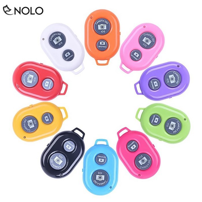 Combo 2 Remote Chụp Hình Selfie Quay Phim Bluetooth 2.0 AB Shutter3 Dùng Cho Cả Android Và IOS Dùng Pin Cmos CR2030