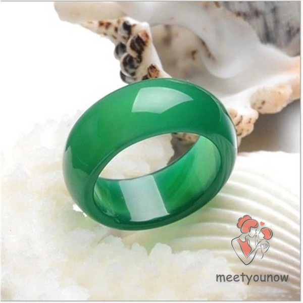 Nhẫn ngọc bích tự nhiên cho nữ