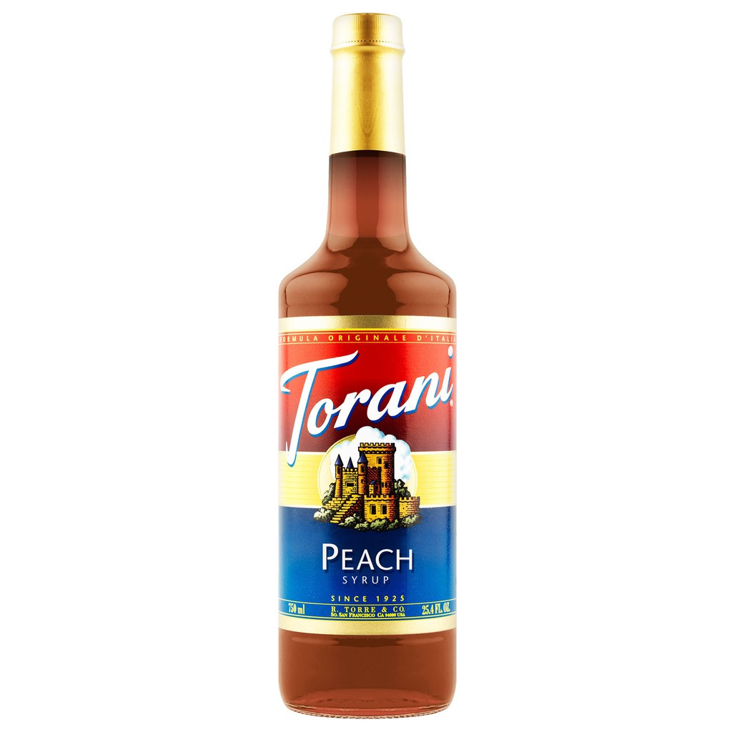 Syrup Torani Đào (Peach) 750 ml