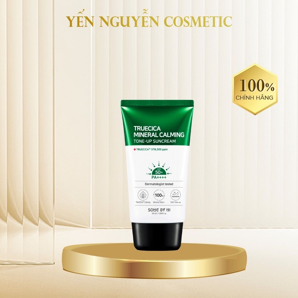 Kem Chống Nắng Some By Mi Truecica Mineral Calming Tone-up SPF50+ PA++++