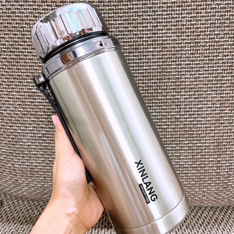 Bình giữ nhiệt BAOL 600ml, 780ml, 1000ml , 1200ml, 1500ml inox 304 Nắp titan - Hàng cao cấp sang trọng