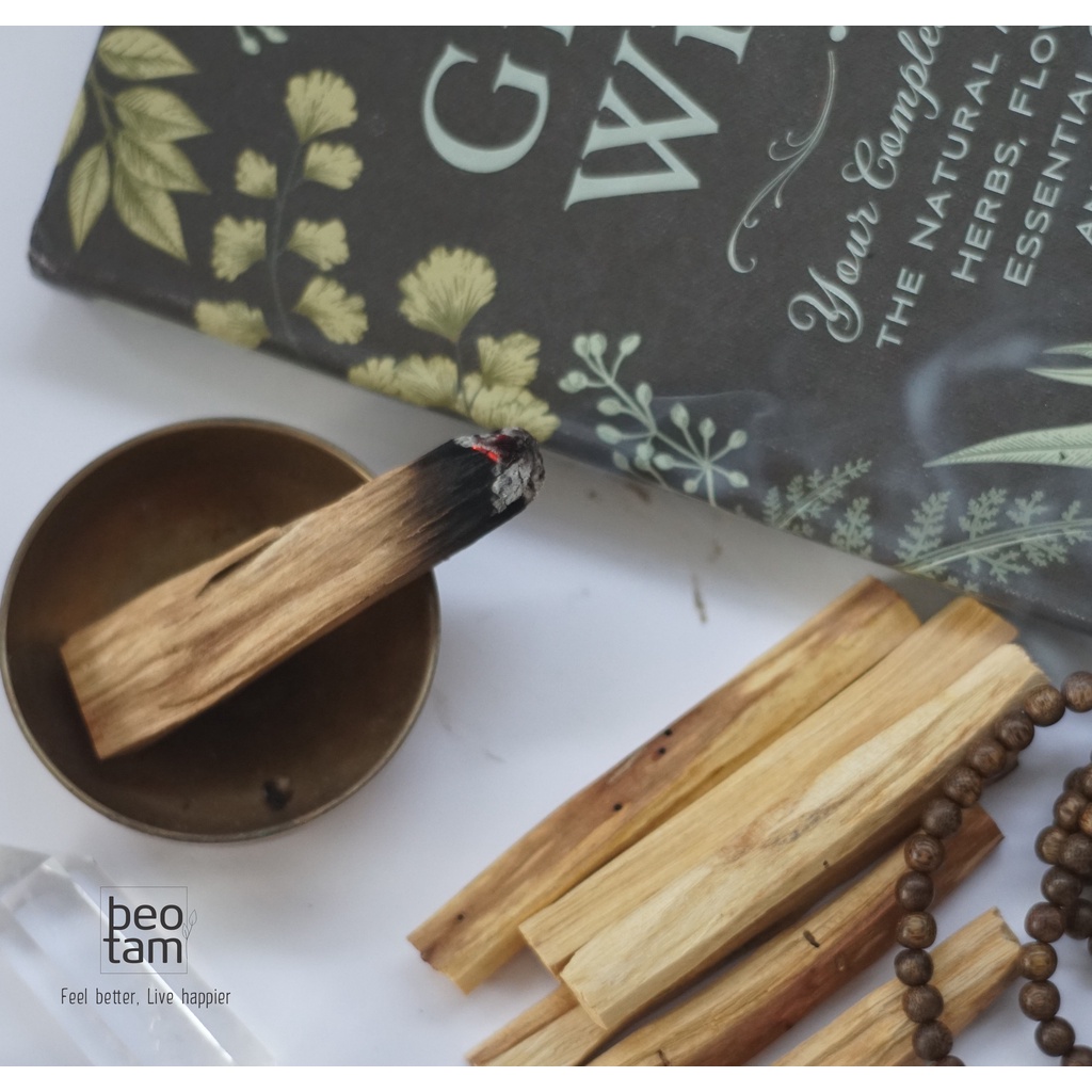 Palo Santo - Gỗ Trắc Xanh Thanh Tẩy Trước Khi Chơi Bài Tarot, Thanh Lọc Không Khí, Cân Bằng Năng Lượng, Giúp Ngủ Ngon