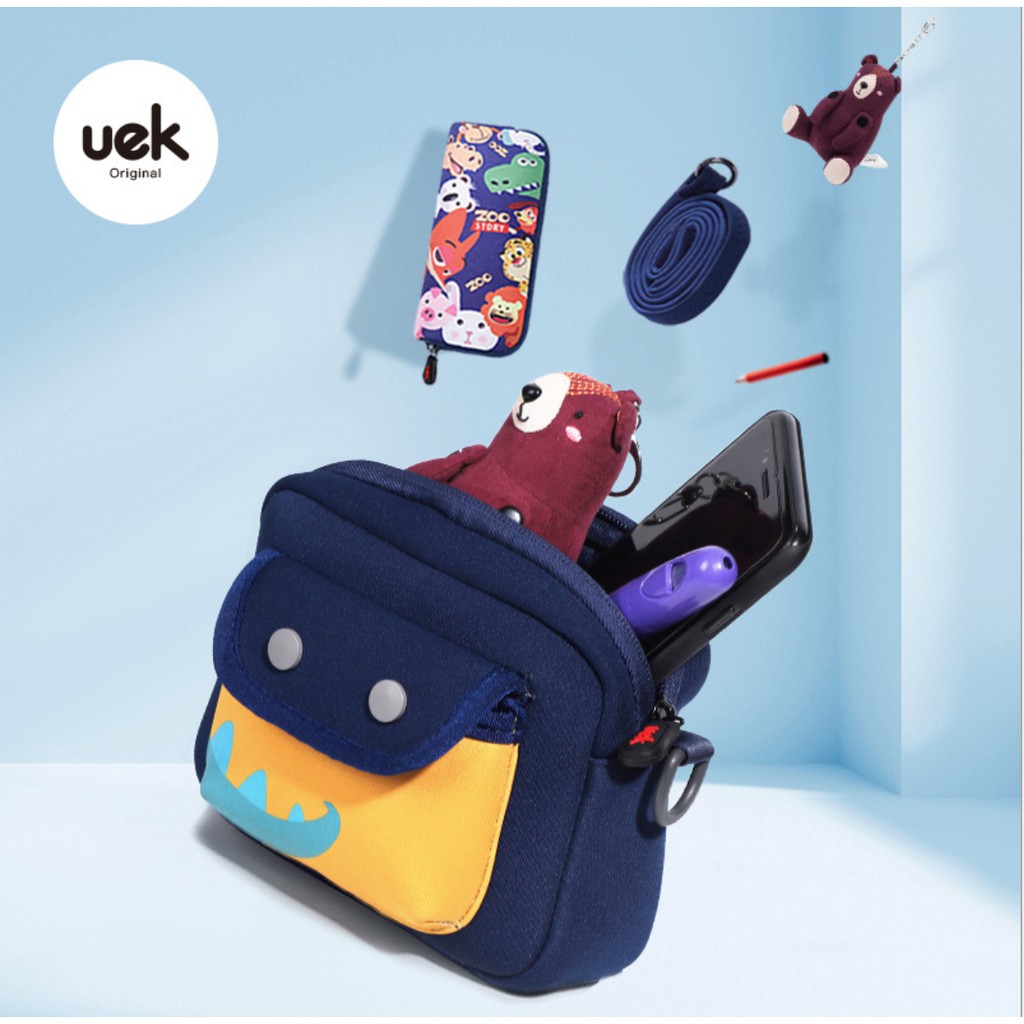 [Mã 267FMCGSALE giảm 8% đơn 500K] Túi đeo chéo cho bé chính hãng UEK- UEK07