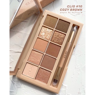 Phấn mắt CLIO Pro Eye Palette - Cozy Brown