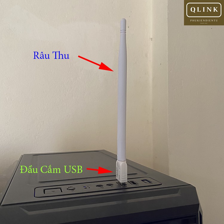 Usb wifi, usb thu wifi LB-Link có râu 150Mbps tăng tốc độ wifi cho laptop, pc thiết kế nhỏ gon tiện lợi | WebRaoVat - webraovat.net.vn