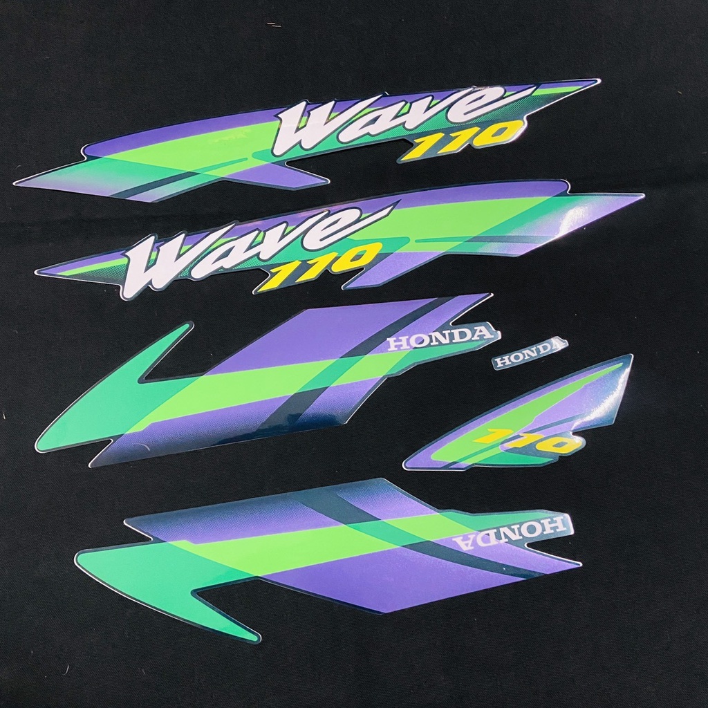 BỘ TEM RỜI DÁN FULL XE WAVE 110 ĐỜI 2000