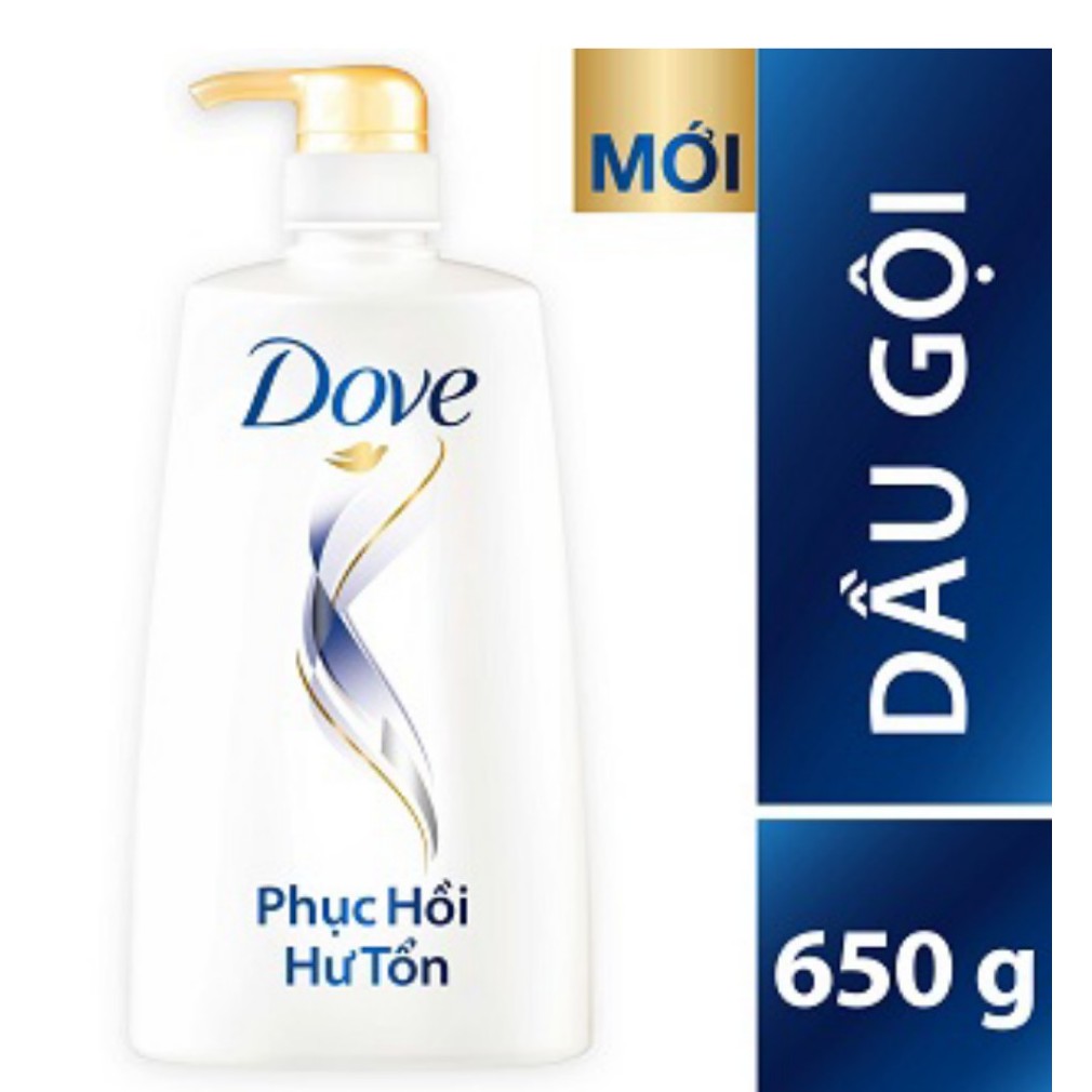 Dầu gội Dove phục hồi hư tổn 650g