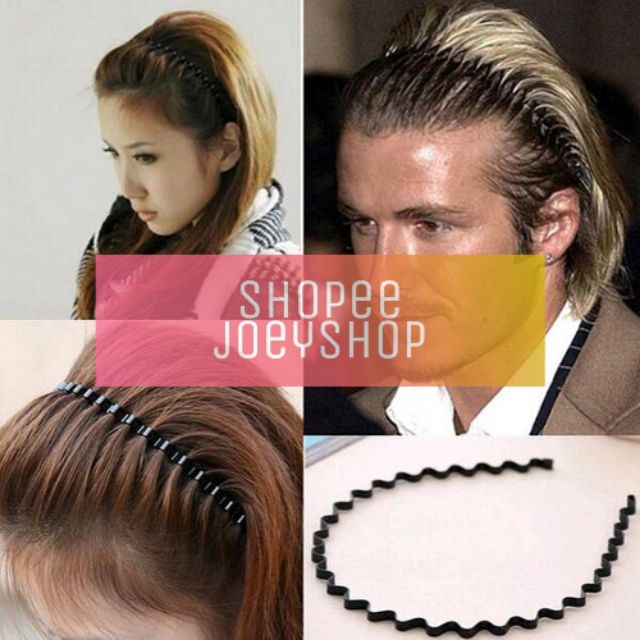 Cài Tóc Dợn Sóng Unisex Bằng Kim Loại