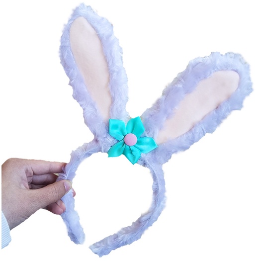Bờm turban tai thỏ stella kèm nơ xinh xắn cute dễ thương DF friends