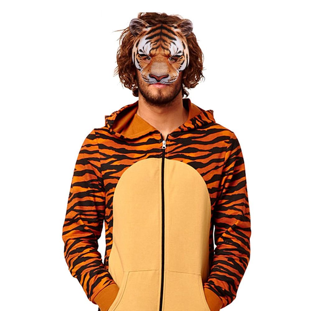 Mặt nạ hình hổ/ lợn hóa trang Halloween độc đáo