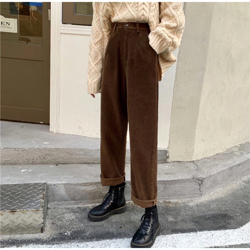 Quần Baggy Nhung Tăm - Titto Clsoet