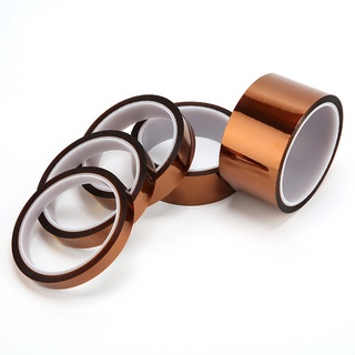 Nhiệt độ cao 160°c băng keo cách nhiệt polyimide 5 / 8 / 10 / 15mm 33m