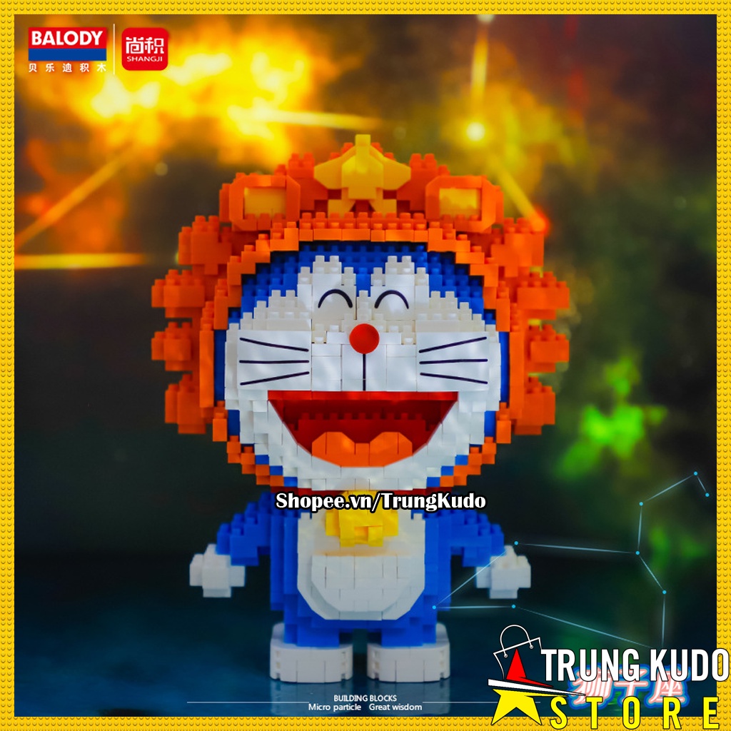 Lego Doremon 12 Cung Hoàng Đạo - Đồ Chơi Lego Cung Hoàng Đạo Hình Doraemon Thích Hợp Làm Quà Tặng