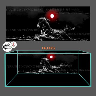 Tranh dán bể cá 3d nhiều kích thướt ( 60x40, 80x40, 80x50 , 90x50, 100x50...)