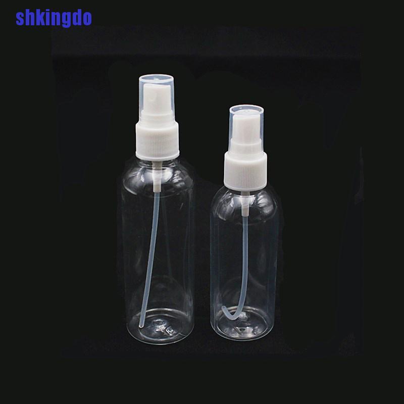 1 Chai Nhựa Rỗng Trong Suốt Dạng Xịt Có Thể Đổ Đầy Lại