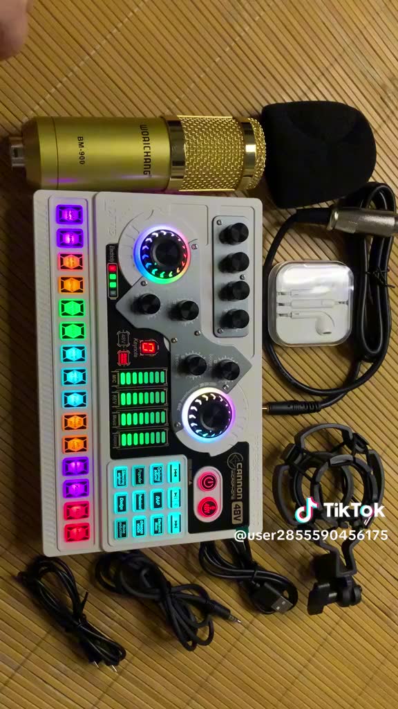Mic Thu Âm | Micro Livestream Sound Card X5 & Mic BM900 Hát Livestream Điện Thoại Chuyên Nghiệp, Bao Ngoc | BigBuy360 - bigbuy360.vn