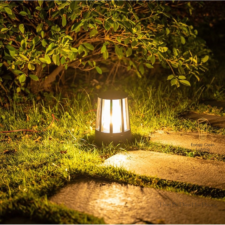 Đèn Sân Vườn Ngoài Trời Energy Green Lighting LT-051 - Trụ Cổng Cột Hàng Rào Mái Hiên - Chống Nước - Bảo Hành 12 Tháng