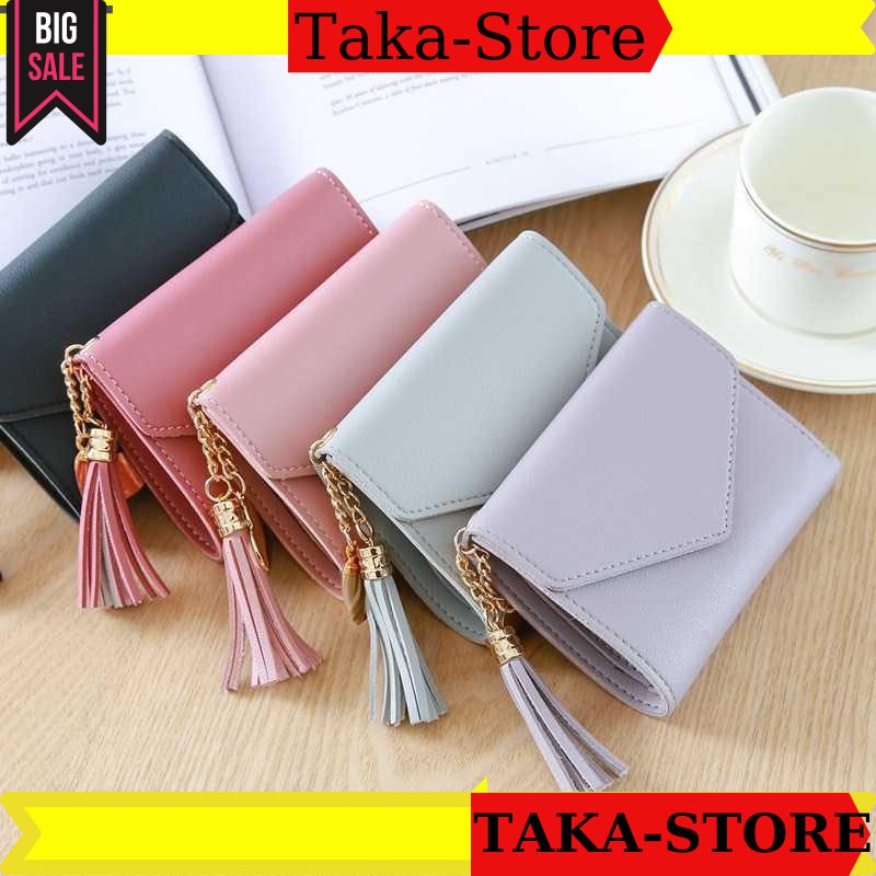 Ví nữ mini cầm tay ngắn đẹp khóa kéo sang trọng nhiều ngăn tiện dụng VN03 | BigBuy360 - bigbuy360.vn