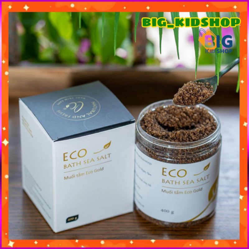 Muối Tắm Thảo Dược Gold Eco 400g, Muối tắm thảo dược Eco Gold cho mẹ và bé+ngũ cốc lợi sữa long Liên Grainlife