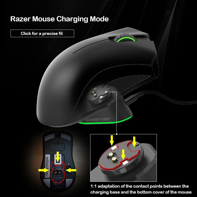 Đế Sạc Không Dây Cho Chuột Không Dây Logitech G502 GPW2 USB 3.0
