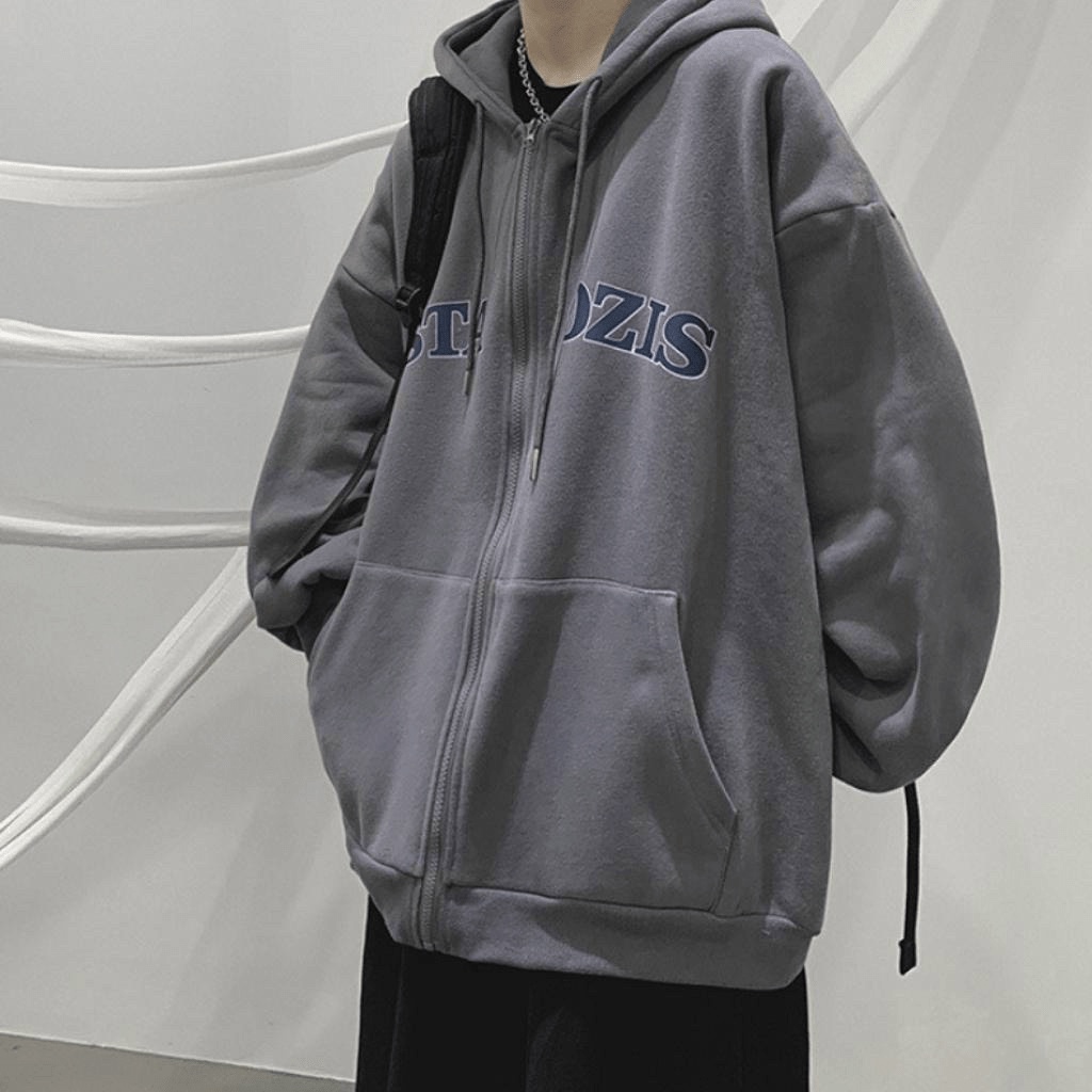 (HCM) ÁO KHOÁC NỈ FORM RỘNG PHONG CÁCH HÀN - SIÊU NÉT , THỜI TRANG UNISEX CHO CÁC BẠN TRẺ KM FASHION