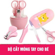 Bộ Cắt Móng Tay Cho Bé Hình Viên Thuốc