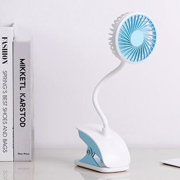 Quạt để bàn văn phòng đa năng xoay 360 độ kẹp bàn  Tích điện USB  Chế độ quạt êm  Quạt cực mát  Thiết kế tinh tế