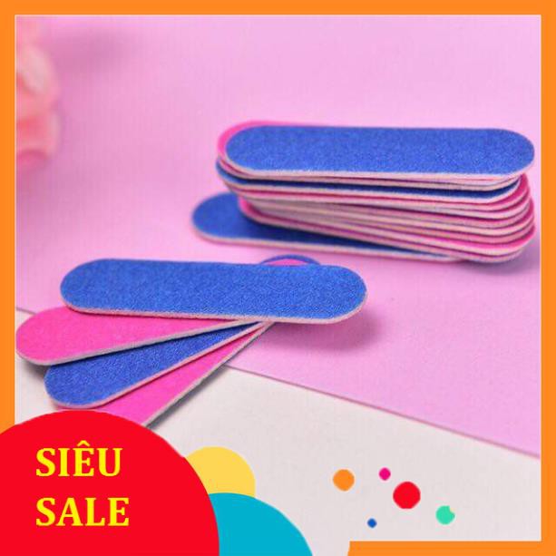 Cây Dũa Móng Tay, Móng Chân/ Thanh Giũa Móng Tay Mini 2 màu