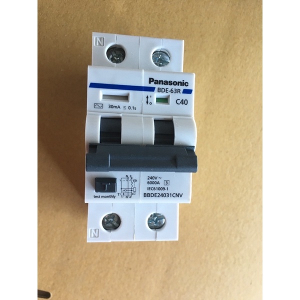 ✅ CB 2 Pha Chống Giật , Chống Rò 32A, 40A  - Bảo Vệ Quá Tải, Ngắn Mạch
