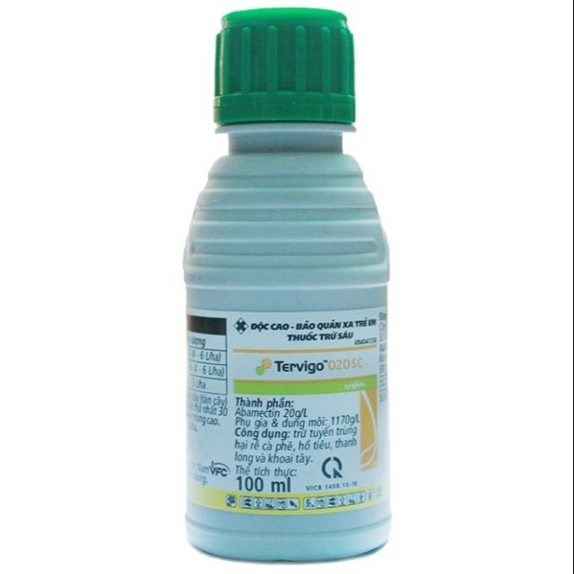 Thuốc Đặc Trị Tuyến Trùng Rễ Syngenta Tervigo 020SC - 100ml