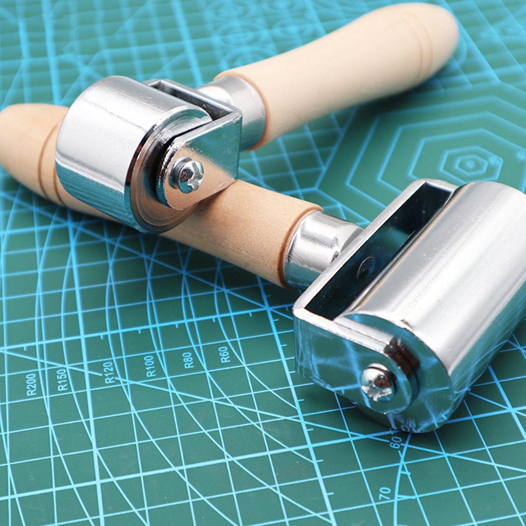 YIYU 1 Dụng Cụ Lăn Keo Gỗ Cho Da Thủ Công