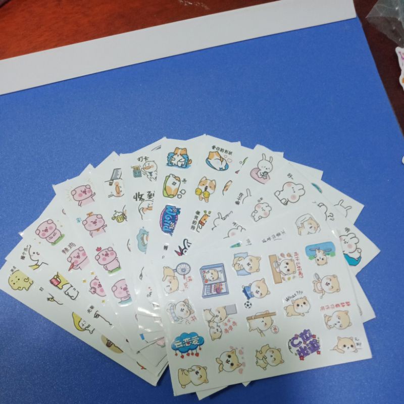 Sticker xinh lung linh, cute 😍😍