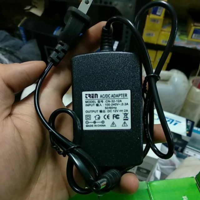 Nguồn 12v - 2A tốt dùng cho Led dây, camera..