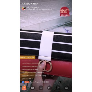 Combo túi xách chốt trên livestream