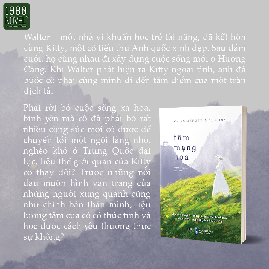 Sách - Tấm Mạng Hoa ( W. Somerset Maugham)