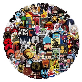 1 Miếng Dán Trang Trí Hình One Piece Độc Đáo