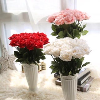 🌷🌹🌷hoa hồng lụa đỏ ,hồng phấn ,hồng trắng 