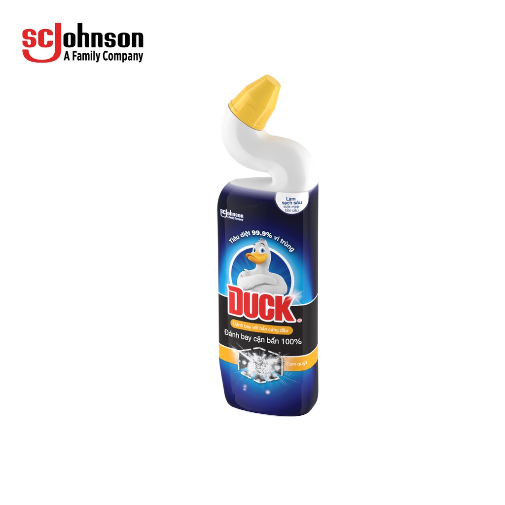 DUCK Đánh bay cặn bẩn Hương Cam Quýt 500ml