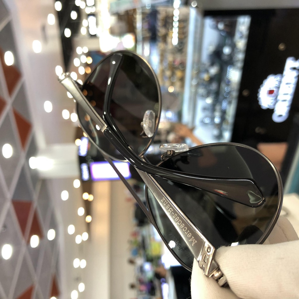 Kính mát nam cao cấp Benz03 full box, bảo hành 12 tháng, tròng Polarized cường lực, chống chói | BigBuy360 - bigbuy360.vn