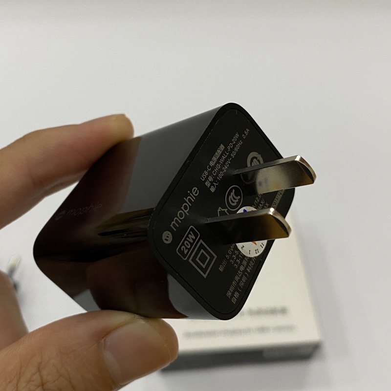 Sạc Mophie PD 20W USB-C Wall Charger Chính hãng - Bảo hành 12 tháng