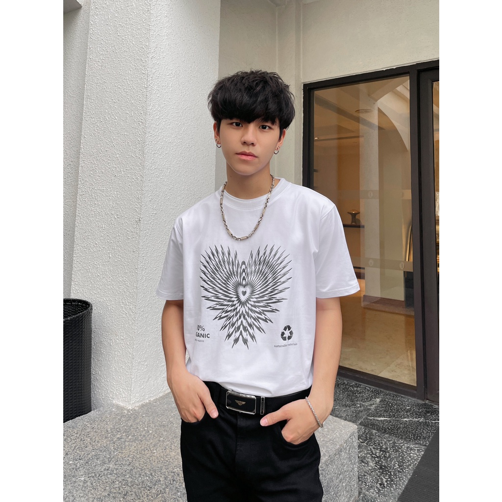 Áo ZOMBIE® Heart Tee in White