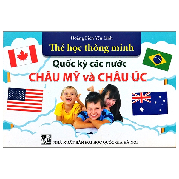 Sách - Thẻ Học Thông Minh - Quốc Kỳ Các Nước Châu Mỹ Và Châu Úc