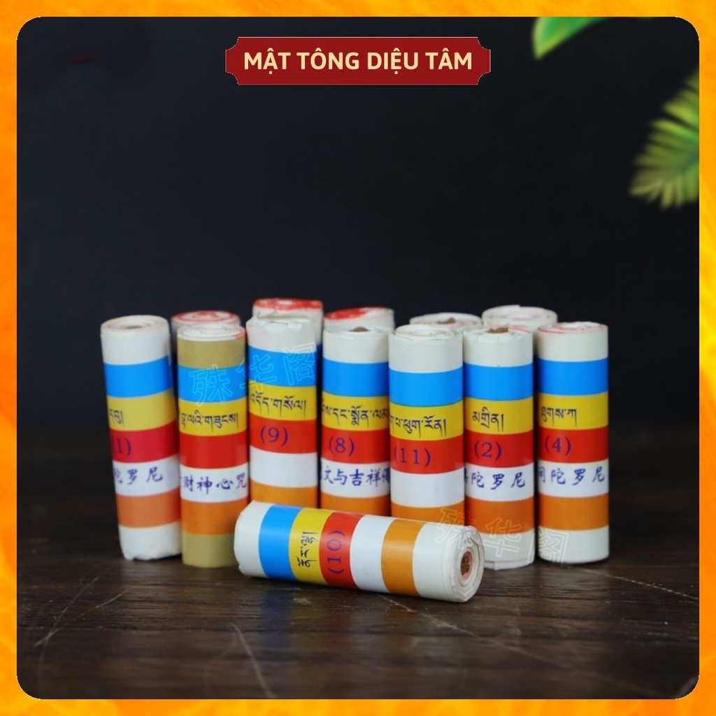 Bộ yểm tâm tượng pháp bảo mật tông tượng Phật Hoàng Thần Tài Diệu Tâm