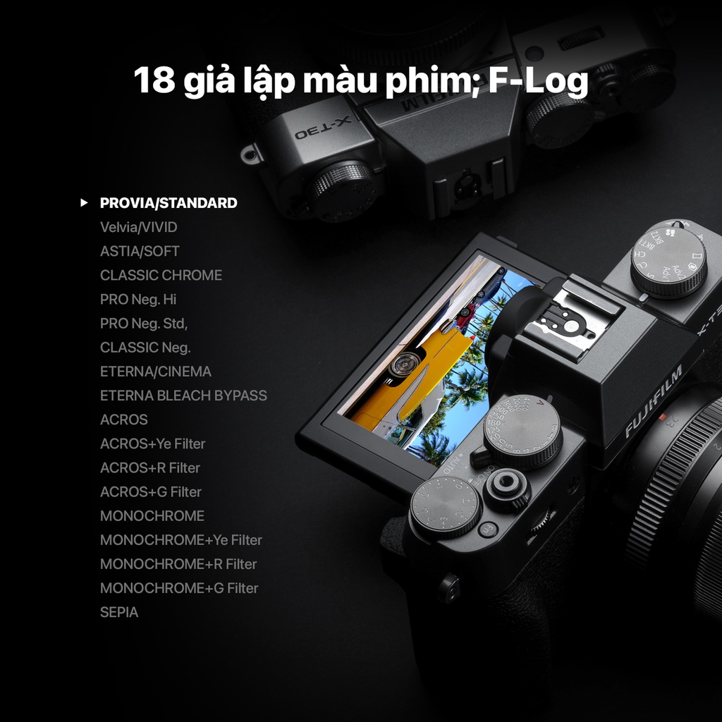 Máy ảnh kỹ thuật số Fujifilm X-T30II (10.2023: Tặng kèm 1 thẻ nhớ 128GB + 1 pin 126S)