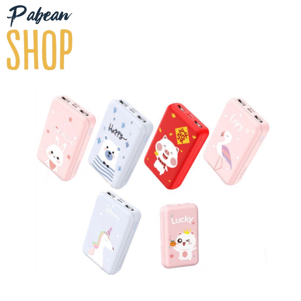 Pin sạc dự phòng Kute hỗ trợ 2 cổng sạc dung lượng 10.000mAh chính hãng YooBao P10W