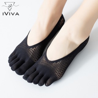 Tất vớ  xỏ ngón siêu mỏng, màu nhung thời trang nữ xinh xắn
