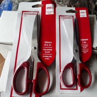 Kéo 210mm Deli - Đen/Đỏ - 1 chiếc - E6010