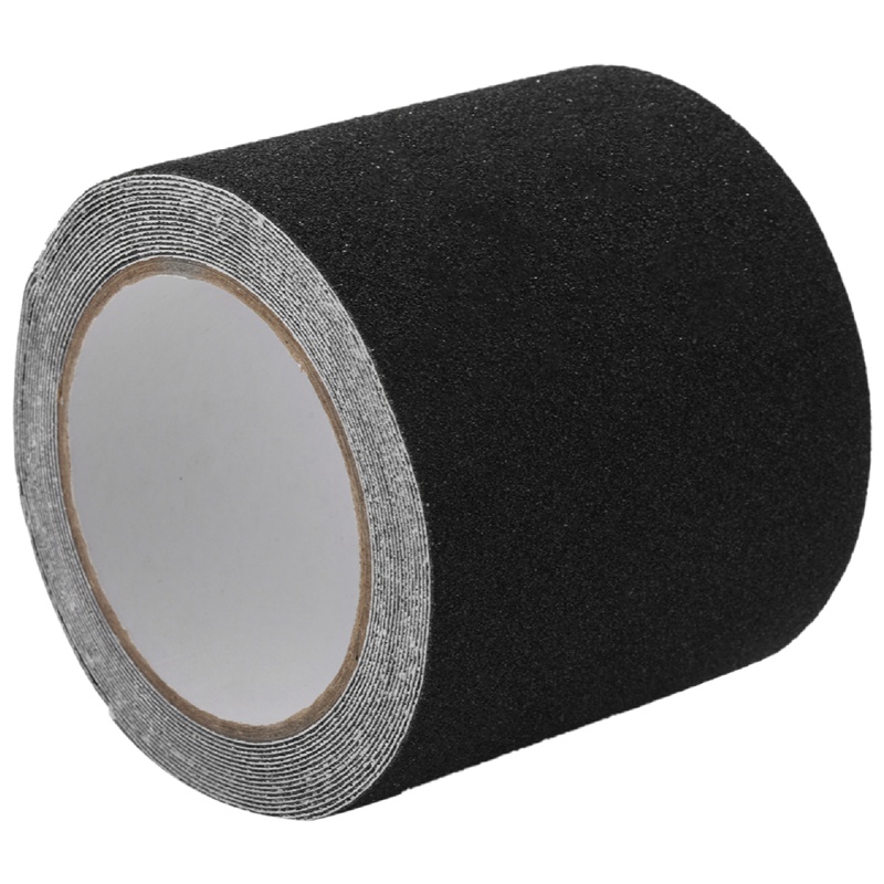 Cuộn Băng Dính Chống Trượt Chống Thấm Nước An Toàn 80 Grit, Màu Đen,5m