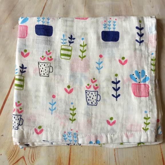 Khăn COTTON ADEN đa năng dùng tắm hoặc quấn bé yêu