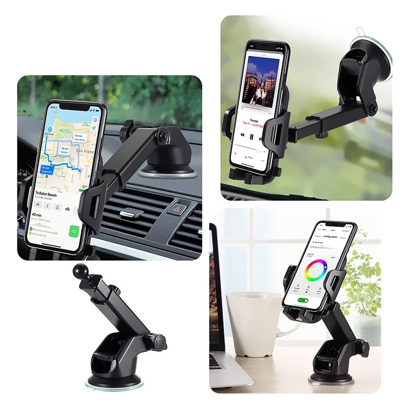 Giá đỡ điện thoại  trên  ô tô xoay 360 độ ,Giá  đỡ  hít điện  thoại
